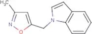 5-[(1-Indolyl)methyl]-3-methylisoxazole