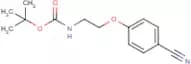 4-(Boc-aminoethyloxy)benzonitrile