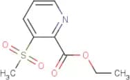 Ethyl 3-(Methylsulfonyl)pyridine-2-carboxylate