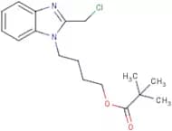 4-[2-(Chloromethyl)benzimidazol-1-yl]butyl Pivalate
