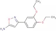 5-Amino-3-(3,4-diethoxyphenyl)isoxazole