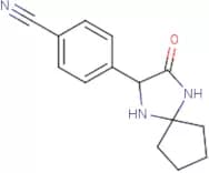 4-(3-Oxo-1,4-diazaspiro[4.4]non-2-yl)benzonitrile