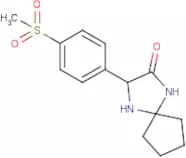 3-[4-(Methylsulfonyl)phenyl]-1,4-diazaspiro[4.4]nonan-2-one