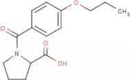 1-(4-Propoxybenzoyl)pyrrolidine-2-carboxylic acid