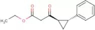 Ethyl trans-3-Oxo-3-(2-phenylcyclopropyl)propanoate