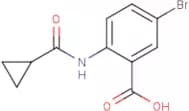 5-Bromo-2-[(cyclopropylcarbonyl)amino]benzoic acid