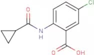 5-Chloro-2-[(cyclopropylcarbonyl)amino]benzoic acid