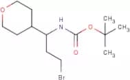 1-(Boc-amino)-3-bromo-1-(4-tetrahydropyranyl)propane