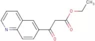 Ethyl 3-Oxo-3-(6-quinolyl)propanoate