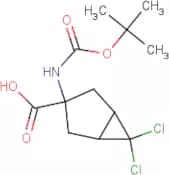 3-(Boc-amino)-6,6-dichlorobicyclo[3.1.0]hexane-3-carboxylic acid