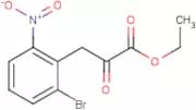 Ethyl 3-(2-Bromo-6-nitrophenyl)-2-oxopropanoate