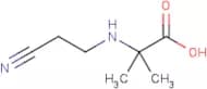 2-(2-Cyanoethylamino)-2-methylpropanoic acid