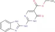 Ethyl 2-(2-Benzimidazolylamino)-6-oxo-1,6-dihydropyrimidine-5-carboxylate