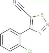 4-(2-Chlorophenyl)-1,2,3-thiadiazole-5-carbonitrile