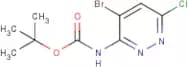 3-(Boc-amino)-4-bromo-6-chloropyridazine