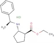 Ethyl (1S,2S)-2-[[(S)-1-phenylethyl]amino]cyclopentanecarboxylate hydrochloride