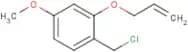 2-(Allyloxy)-4-methoxybenzyl Chloride