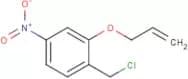 2-(Allyloxy)-4-nitrobenzyl Chloride