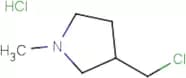 3-(Chloromethyl)-1-methylpyrrolidine hydrochloride