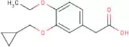 2-[3-(Cyclopropylmethoxy)-4-ethoxyphenyl]acetic acid