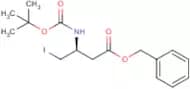 Benzyl (S)-3-(Boc-amino)-4-iodobutanoate