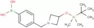 4-[[3-[(tert-Butyldimethylsilyl)oxy]-1-azetidinyl]methyl]phenylboronic acid