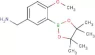5-(Aminomethyl)-2-methoxyphenylboronic acid Pinacol Ester