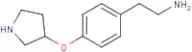 2-[4-(Pyrrolidin-3-yloxy)phenyl]ethylamine