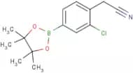3-Chloro-4-(cyanomethyl)phenylboronic acid Pinacol Ester