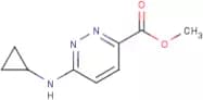 Methyl 6-(Cyclopropylamino)pyridazine-3-carboxylate