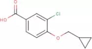 3-Chloro-4-(cyclopropylmethoxy)benzoic acid