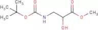 Methyl N-Boc-3-amino-2-hydroxypropanoate