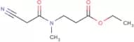 Ethyl 3-(2-Cyano-N-methylacetamido)propanoate