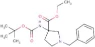 Ethyl 1-Benzyl-3-(Boc-amino)pyrrolidine-3-carboxylate