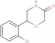 6-(2-Chlorophenyl)morpholin-3-one