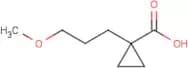 1-(3-Methoxypropyl)cyclopropanecarboxylic acid