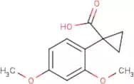 1-(2,4-Dimethoxyphenyl)cyclopropanecarboxylic acid