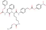 Cbz-Phe-(Alloc)Lys-PAB-PNP