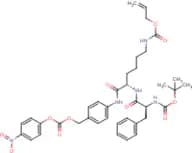 Boc-Phe-(Alloc)Lys-PAB-PNP
