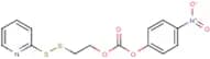 4-nitrophenyl 2-(pyridin-2-yldisulfanyl)ethyl carbonate