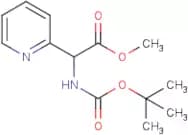 Methyl 2-(Boc-amino)-2-(2-pyridyl)acetate