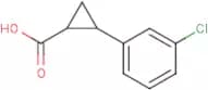2-(3-Chlorophenyl)cyclopropanecarboxylic acid