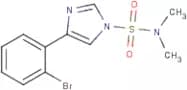 4-(2-Bromophenyl)-N,N-dimethylimidazole-1-sulfonamide