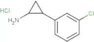 2-(3-Chlorophenyl)cyclopropylamine hydrochloride