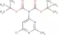 6-[Bis(Boc)amino]-4-chloro-2-methylpyrimidine