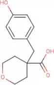 4-(4-Hydroxybenzyl)tetrahydropyran-4-carboxylic acid
