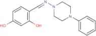 4-[[(4-Phenyl-1-piperazinyl)imino]methyl]-1,3-benzenediol