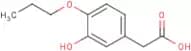 3-Hydroxy-4-propoxyphenylacetic acid