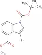 Methyl 1-Boc-3-bromoindole-4-carboxylate