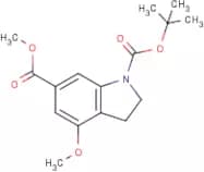 Methyl 1-(tert-butoxycarbonyl)-4-methoxyindoline-6-carboxylate